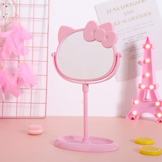 Espejo de Escritorio VNSPORT, Forma de Hello Kitty-Kawaii
