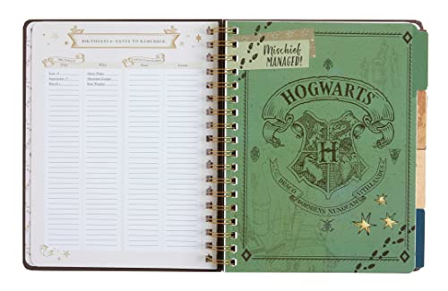 Planificador sin fechas de Hogwarts de 12 meses - Original