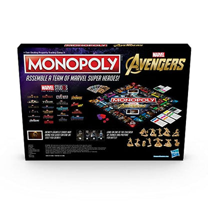 Juego de Mesa Edición Marvel Avengers Monopoly - Original