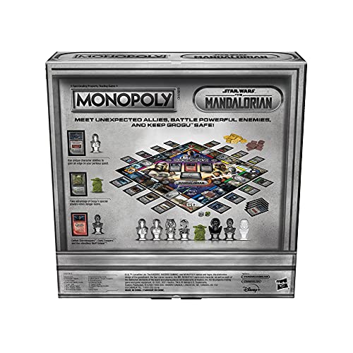 Monopoly Juego de Mesa Edición Star Wars The Mandalorian