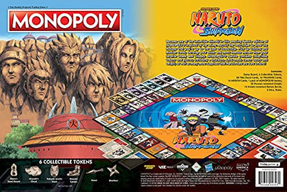 Monopoly: Naruto | Juego coleccionable de Monopoly  - Original