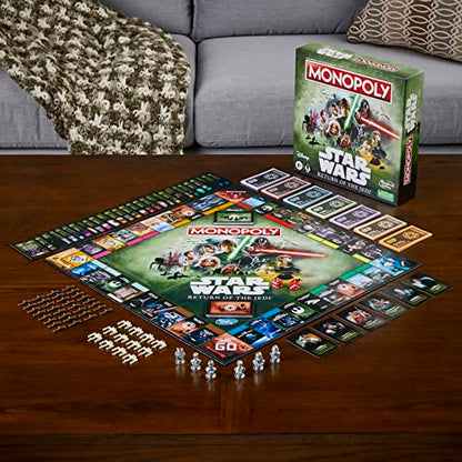 Monopoly: Star Wars El Retorno del Jedi para 2-6 Jugadores - Original