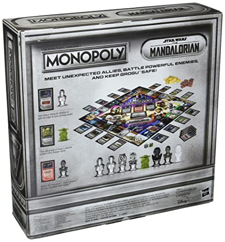 Monopoly Juego de Mesa Edición Star Wars The Mandalorian