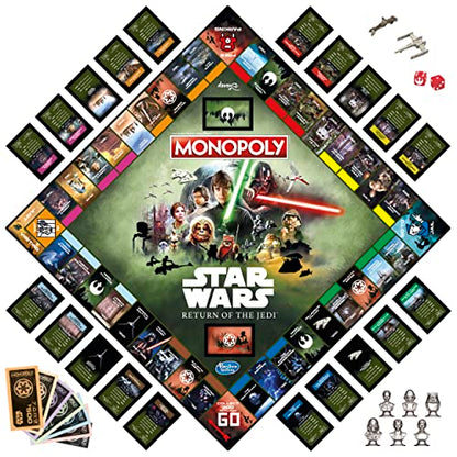 Monopoly: Star Wars El Retorno del Jedi para 2-6 Jugadores - Original