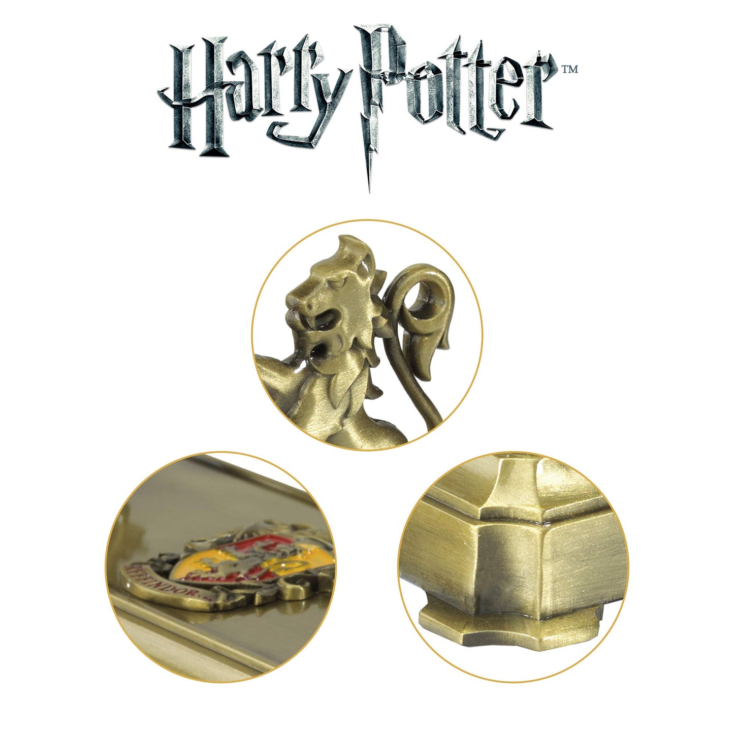 The Noble Collection Soporte de Varita de la Casa Gryffindor de Harry Potter
