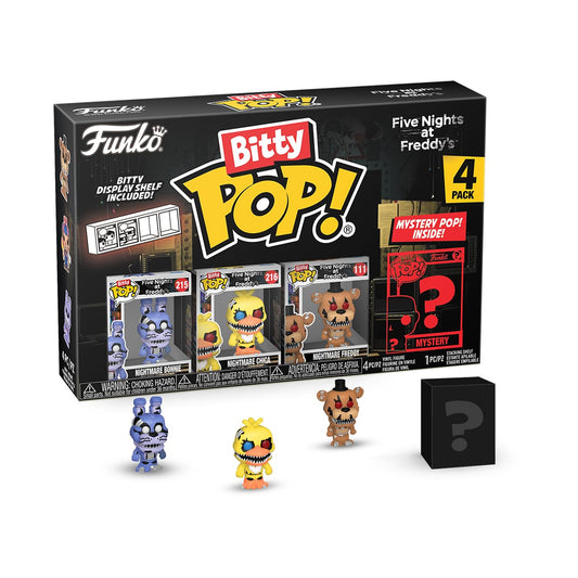 Funko Bitty Pop!: Pack de 4 Mini Juguetes Coleccionables de Five Nights at Freddy's