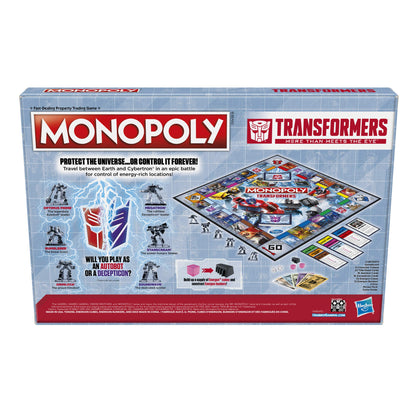 Monopoly Transformers para 2-6 jugadores - Original