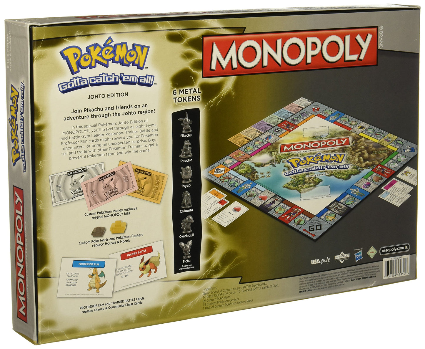 Monopoly: Edición Johto de Pokémon - Original